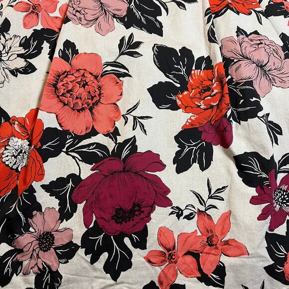 Ann Taylor Sleeveless Sundrenched Floral Print Fit & Flare Dress Size 6 NEW - Picture 10 of 14